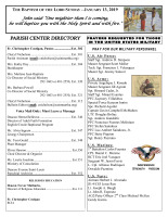 The Baptism of the Lord Sunday