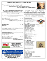 Third Sunday of Easter 2024